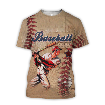 Summer Collection - Baseball Guide 3D All Over Printed Unisex Shirts