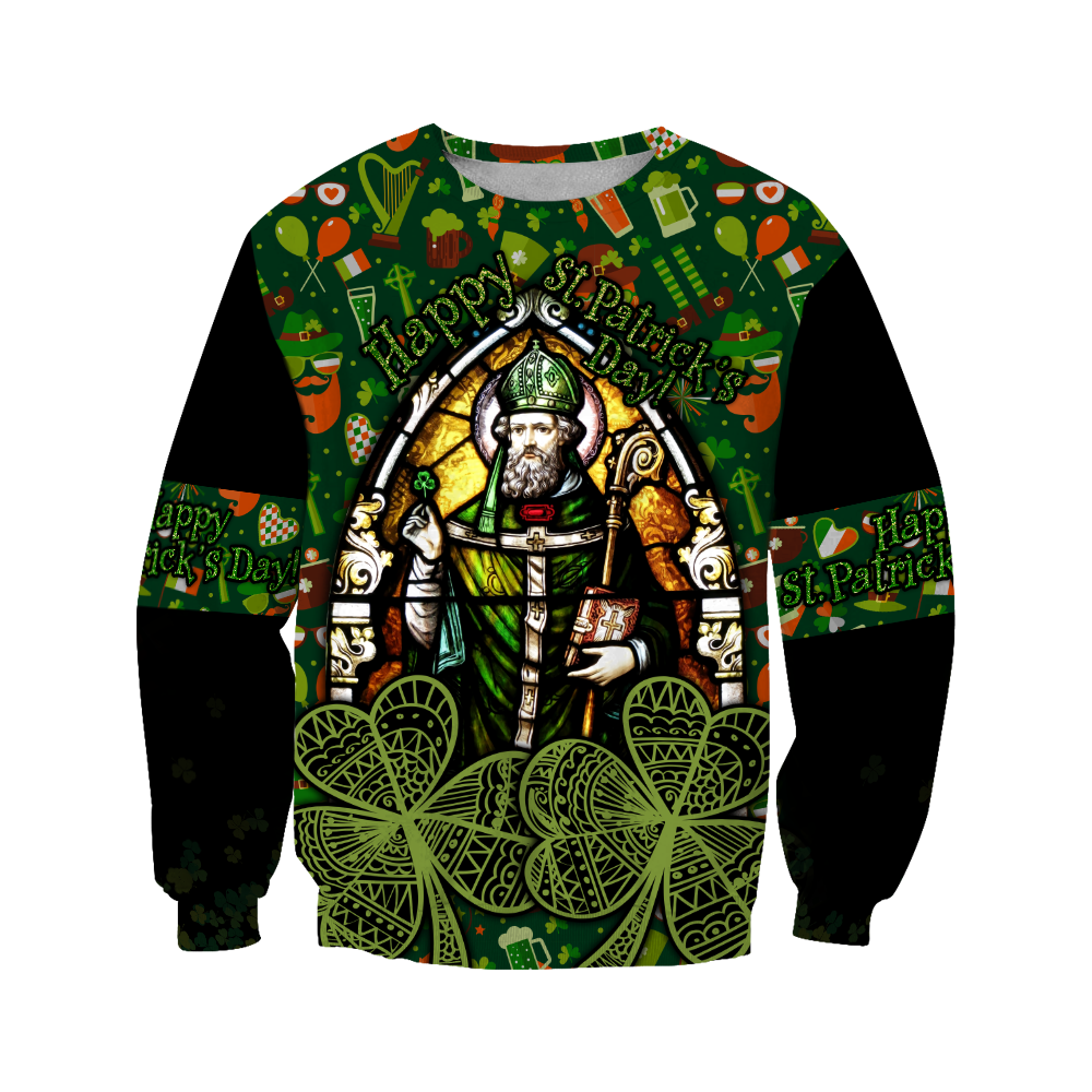 Customize Name Happy Patrick's Day Hoodie For Men And Women JJ02022103