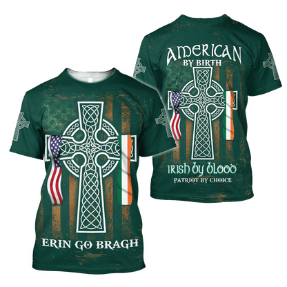 Irish Saint Patrick Day 3D All Over Printed Unisex Shirt