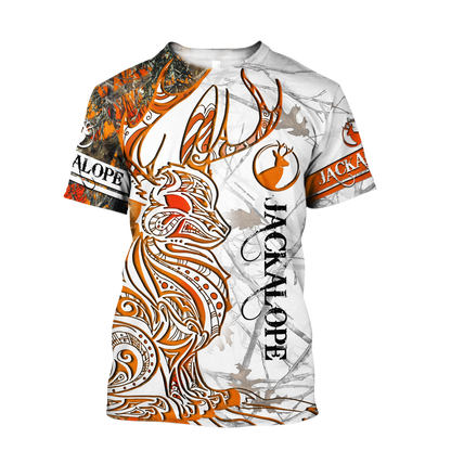 Premium Jackalope 3D All Over Printed Unisex Shirts