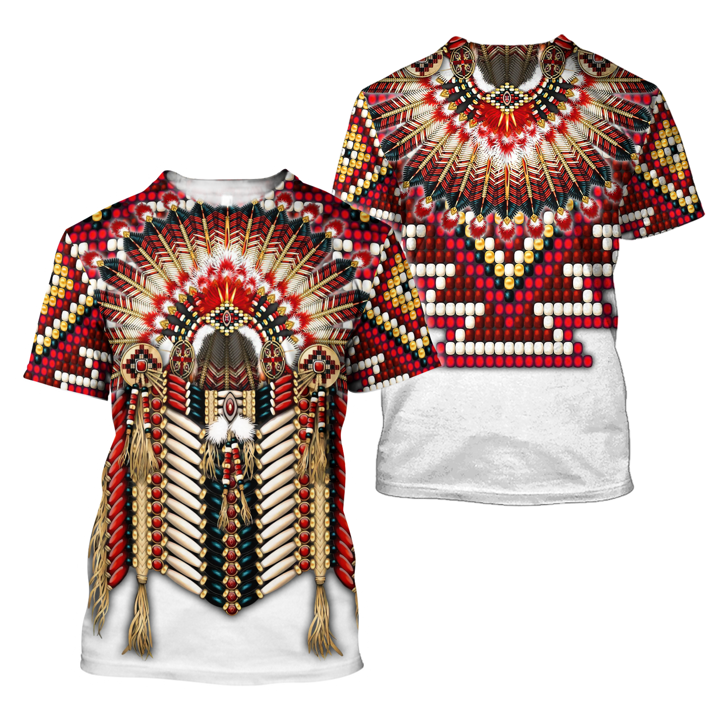 Native American 3D All Over Printed Unisex Shirts