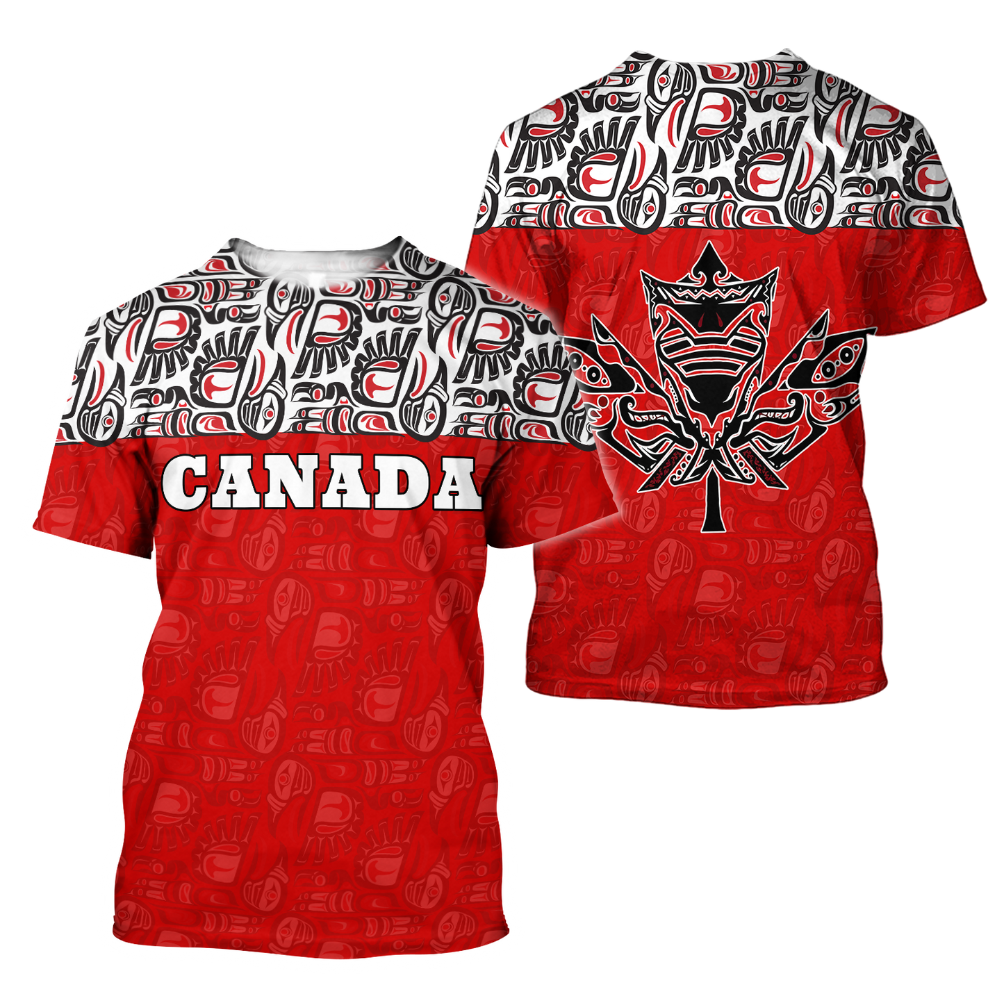Canada Day Haida 3D Printed Shirts DD01042103