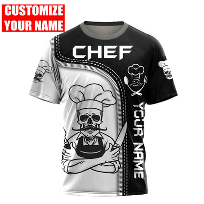 Custom Name Master Chef 3D All Over Printed Unisex Shirts