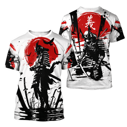 Japan Tattoo 3D All Over Printed Unisex Shirts