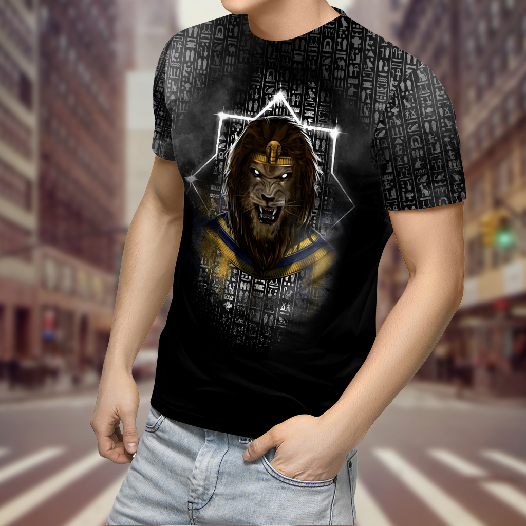 The Gods of Egypt - Maahes 3D All Over Printed Unisex Shirts