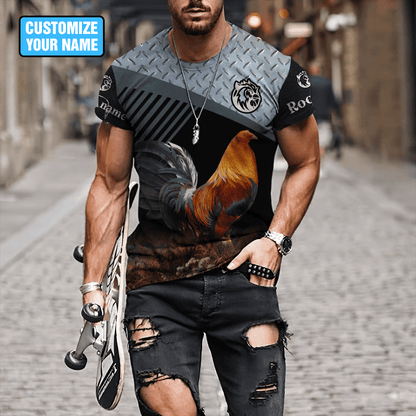 Personalized Rooster 3D Printed Unisex Shirts DD29052104
