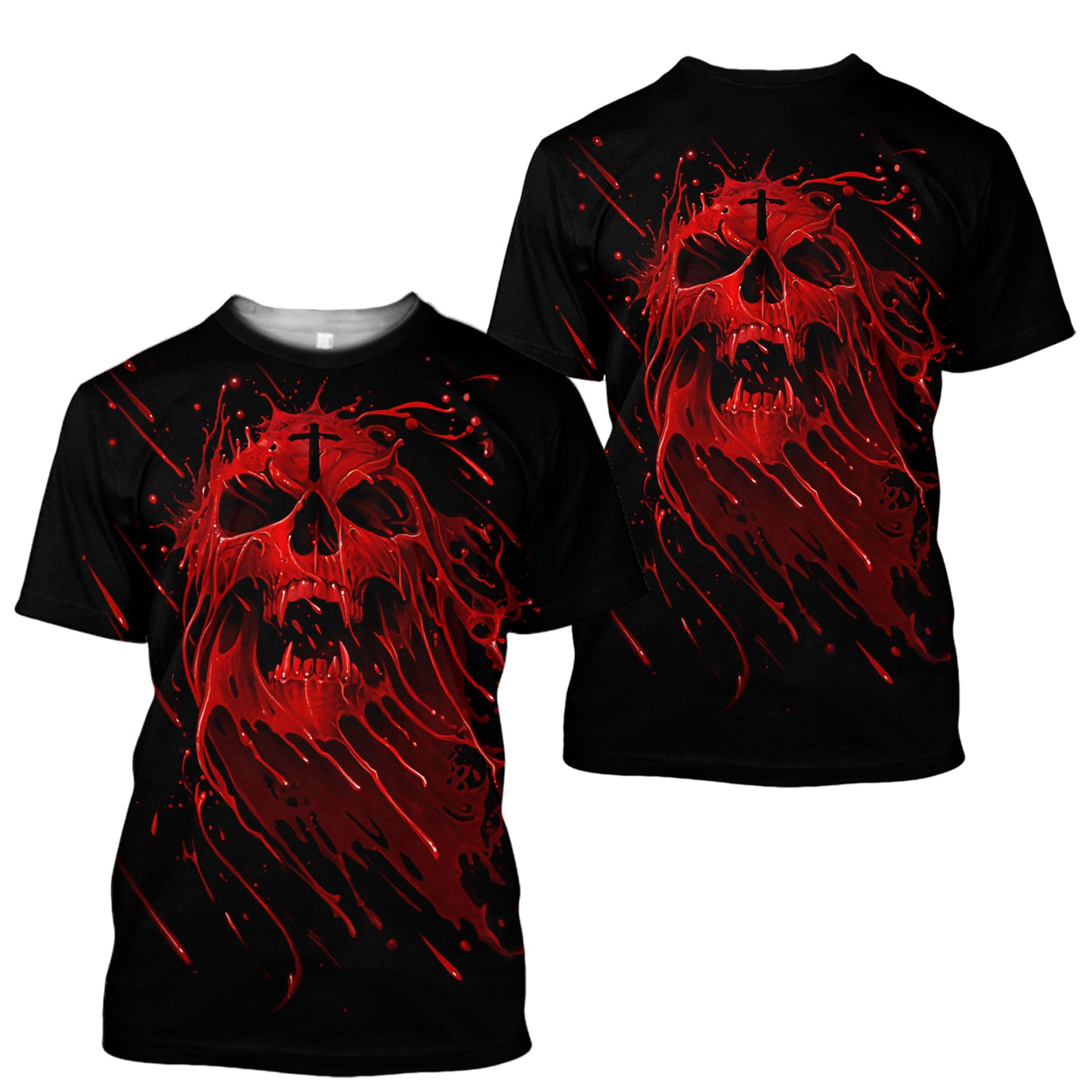 Pure Blood Skull Custom Unisex T- Shirt NTN10112202