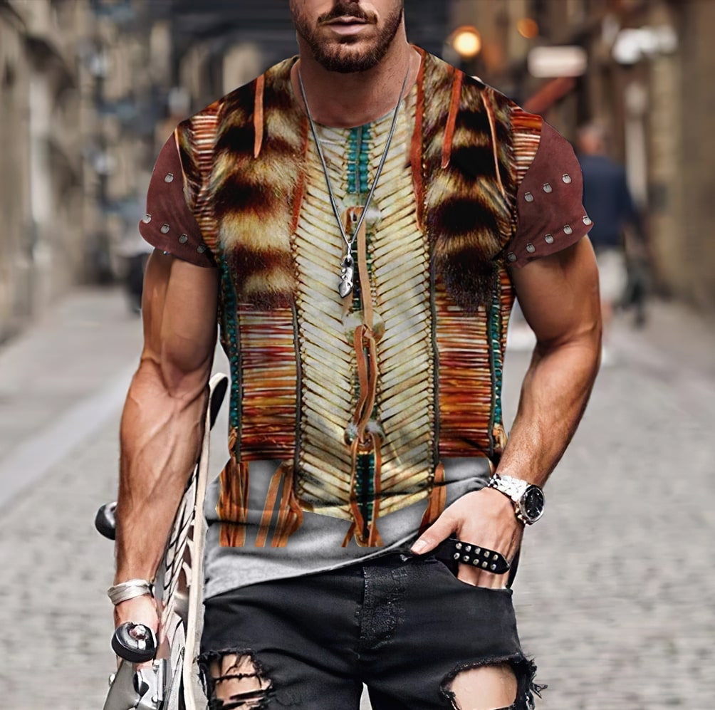Native American 3D All Over Printed Unisex Shirts