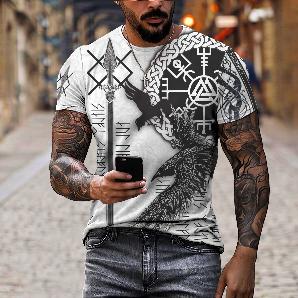 Premium Viking 3D Printed Unisex Shirts SN16042103