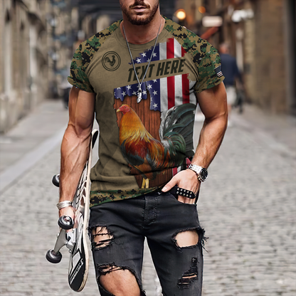 Personalized Rooster 3D Printed Unisex Shirts SN14052104