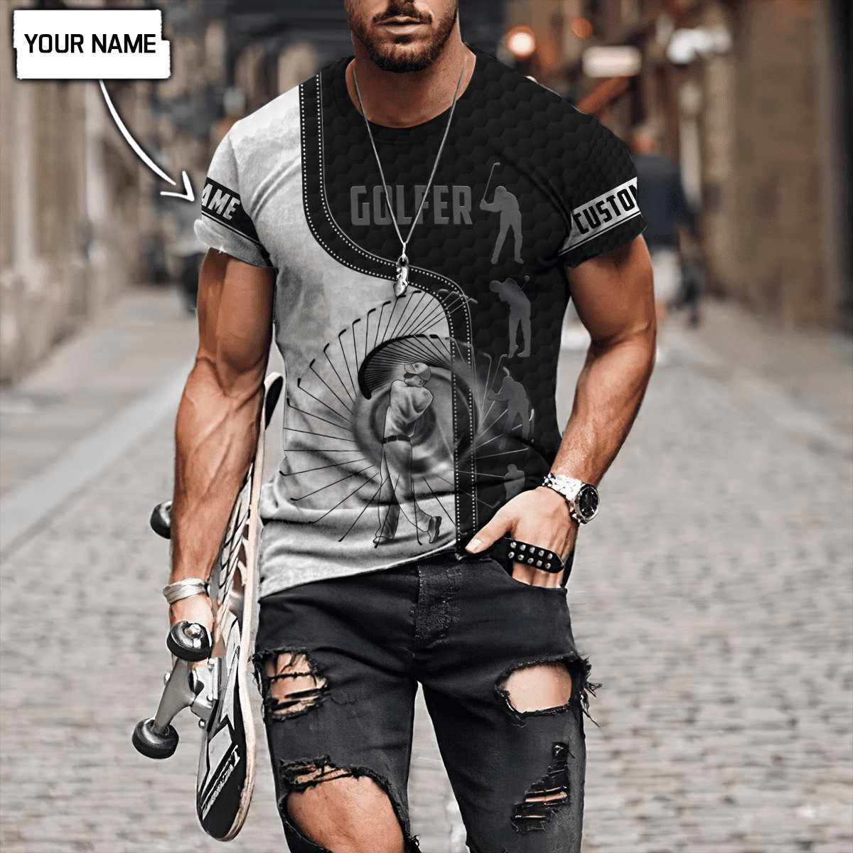 Custom Name XT Golf Lover 3D Printed Shirts DD15052108VH
