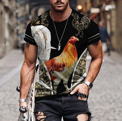 Rooster 3D Printed Unisex Shirts TNA22042102