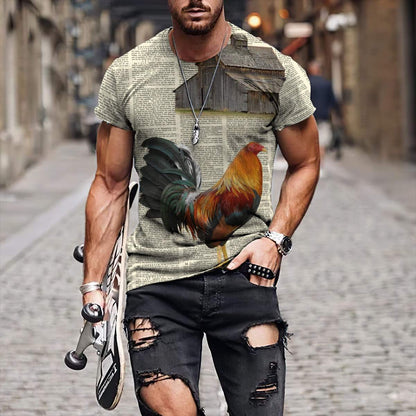 Rooster 3D Printed Unisex Shirts HHT29042102