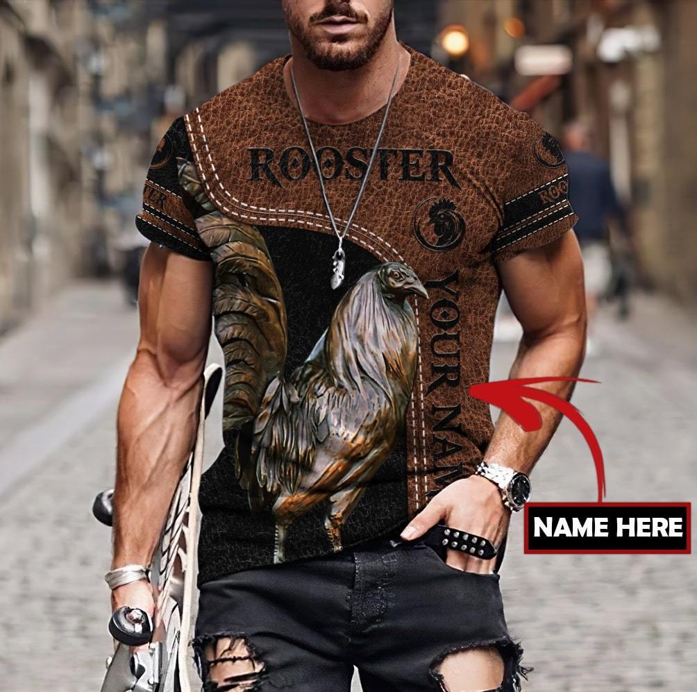 Personalized Rooster 3D Printed Unisex Shirts TNA28042103