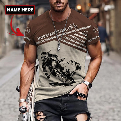 Custom Name XT Mountain Biking 3D Printed Shirts TNA13052106