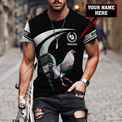 Personalized Rooster 3D Printed Unisex Shirts AM07052104