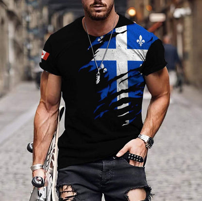 Quebec 3D Printed Shirts TNA14042103