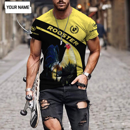 Personalized Rooster 3D Printed Unisex Shirts HHT08052103