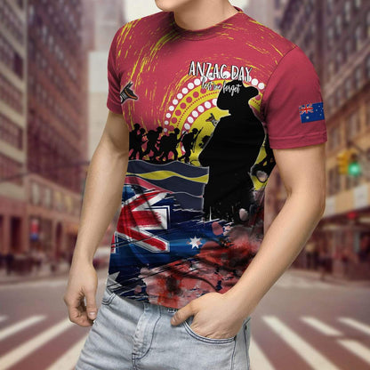 Australian Aboriginal Anzac Day 3D Printed Unisex Shirts TN SN30032103
