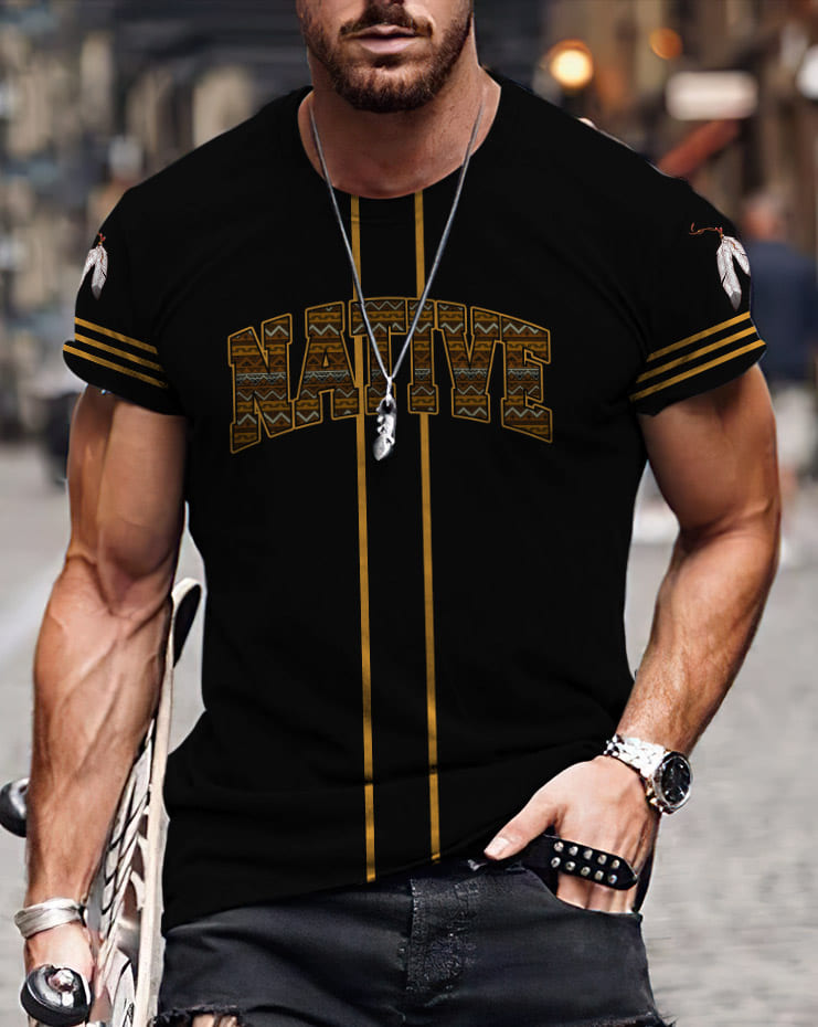 Summer Collection - Customized Native American 3D All Over Printed Unisex Shirts