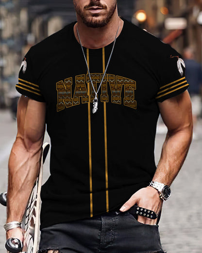 Summer Collection - Customized Native American 3D All Over Printed Unisex Shirts