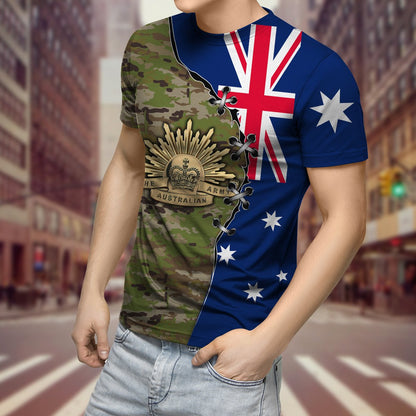 The Australian Army 3D All Over Printed Shirts For VP13032101
