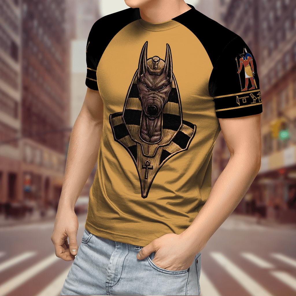 Gods of Egypt - Anubis 3D All Over Printed Unisex Shirts