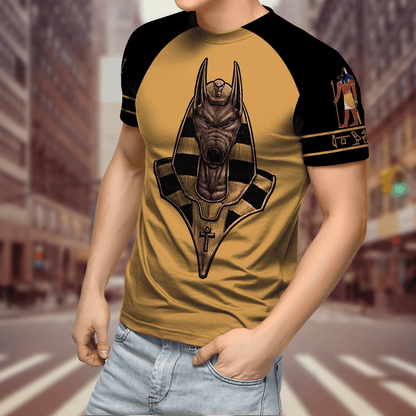 Gods of Egypt - Anubis 3D All Over Printed Unisex Shirts
