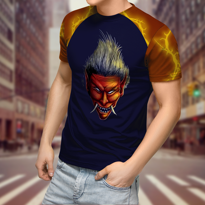 Japan Mythology Raijin 3D All Over Printed Unisex Shirts