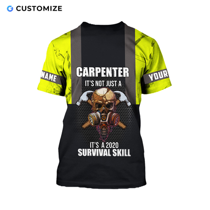 Premium Custom Name Carpenter 3D All Over Printed Unisex
