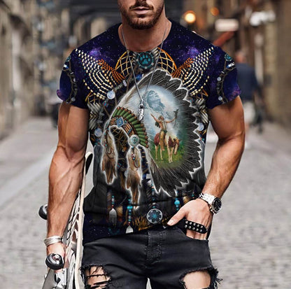 Native American 3D All Over Printed Unisex Shirt