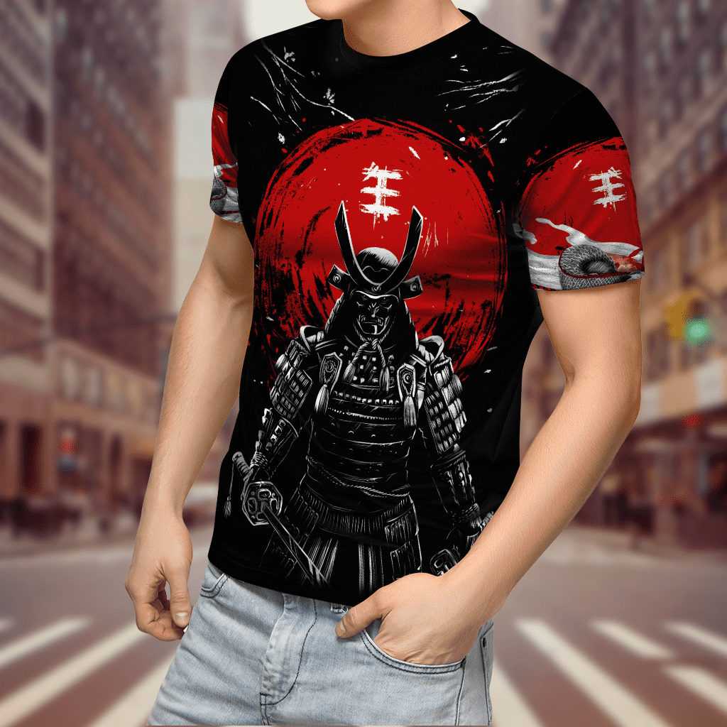 Japan Tattoo 3D All Over Printed Unisex Shirts