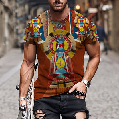 Native American 3D All Over Printed Unisex Shirts