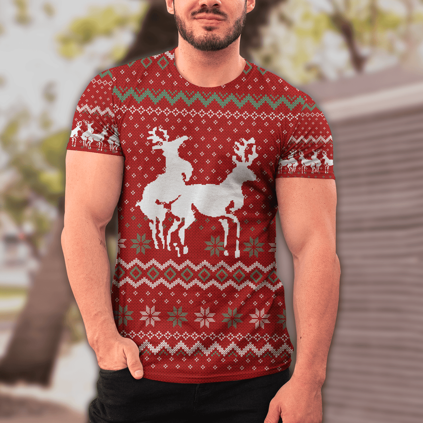 Ugly Christmas 3D All Over Printed Unisex Shirts