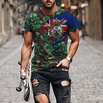 British Veteran 3D Printed shirts