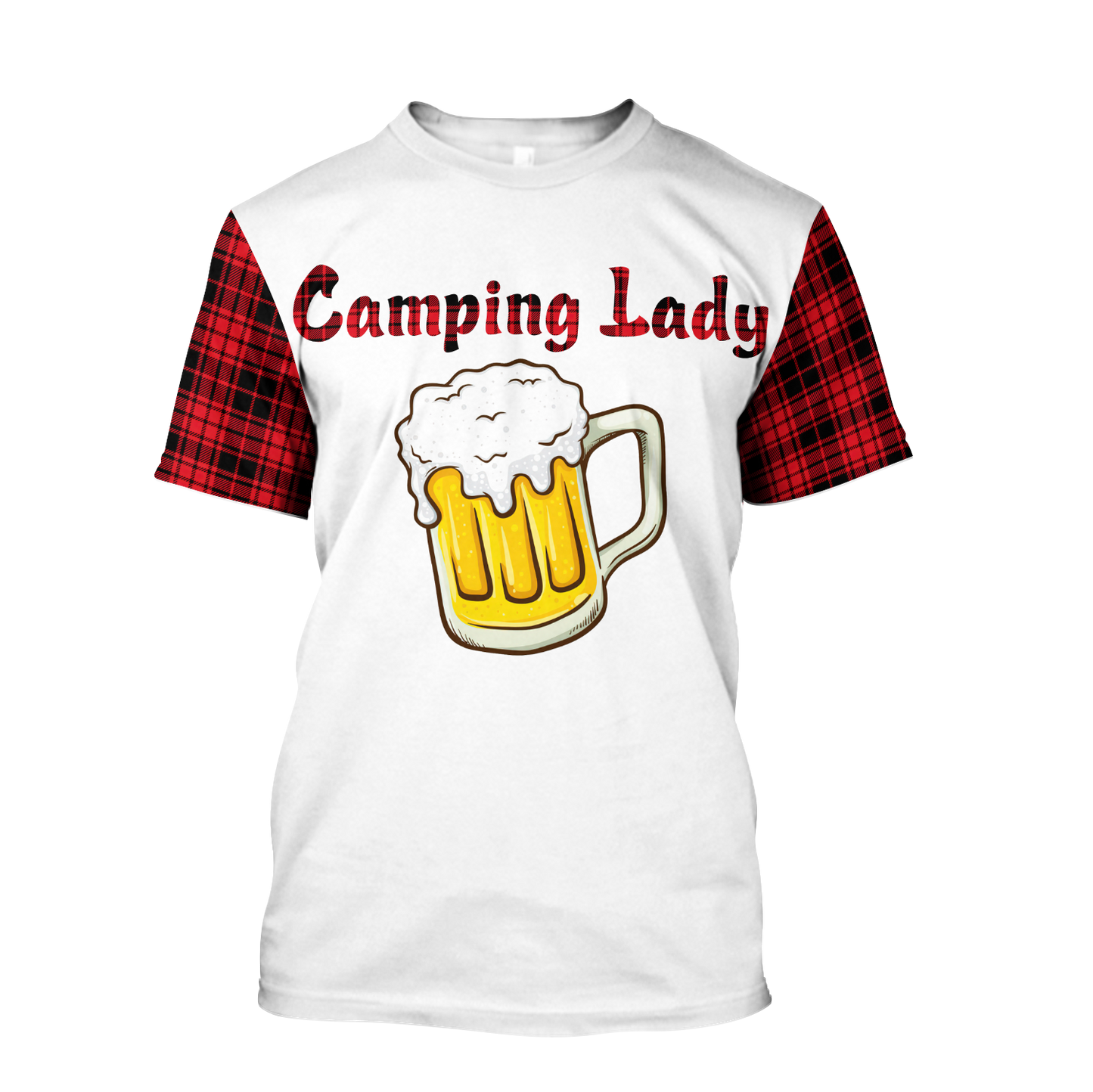 3D All Over Printed Camping  Lady Unisex Shirts SN01022103 Custom Name XT