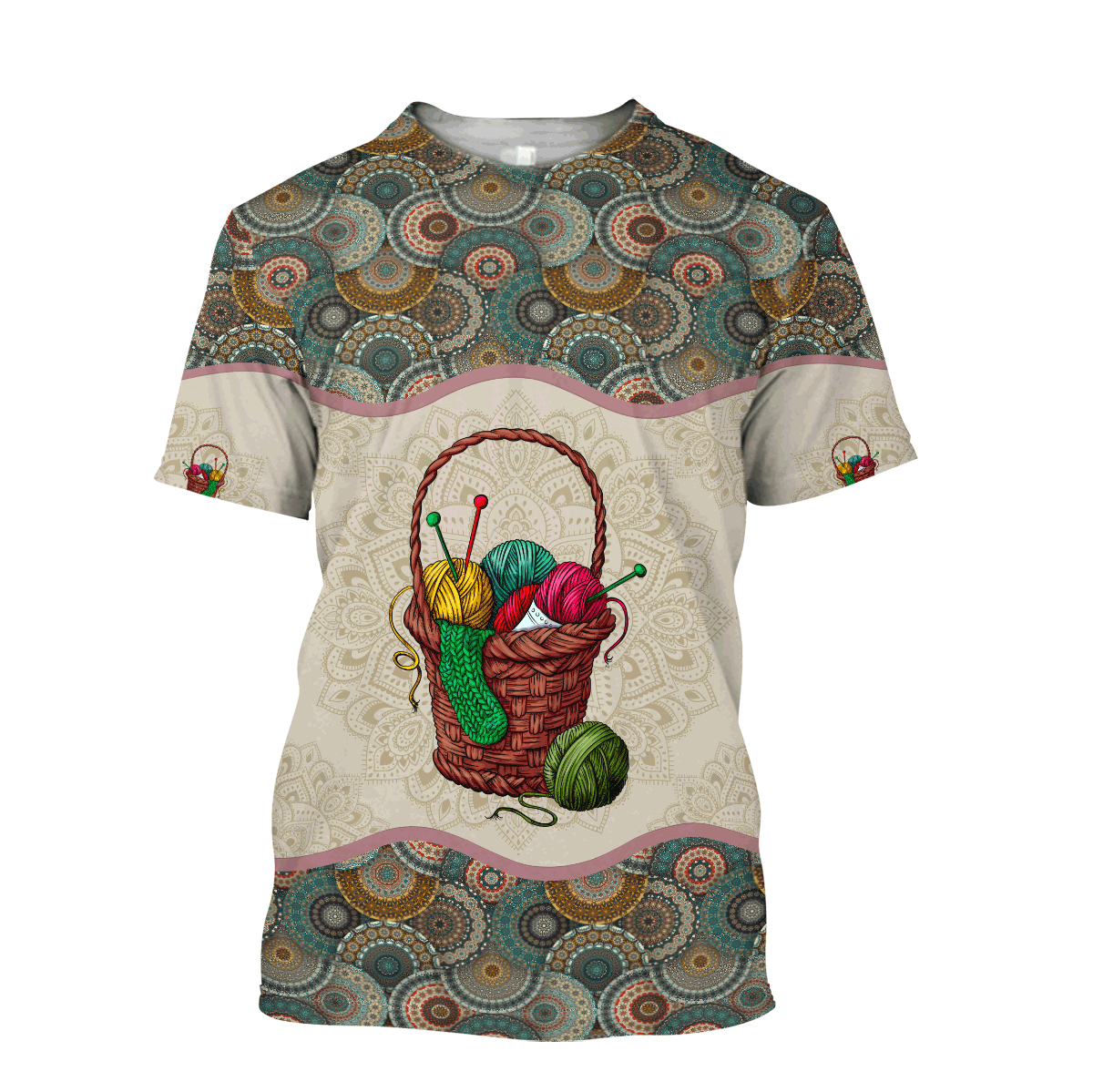 Knitting 3D All Over Printed Shirts For Men and Women