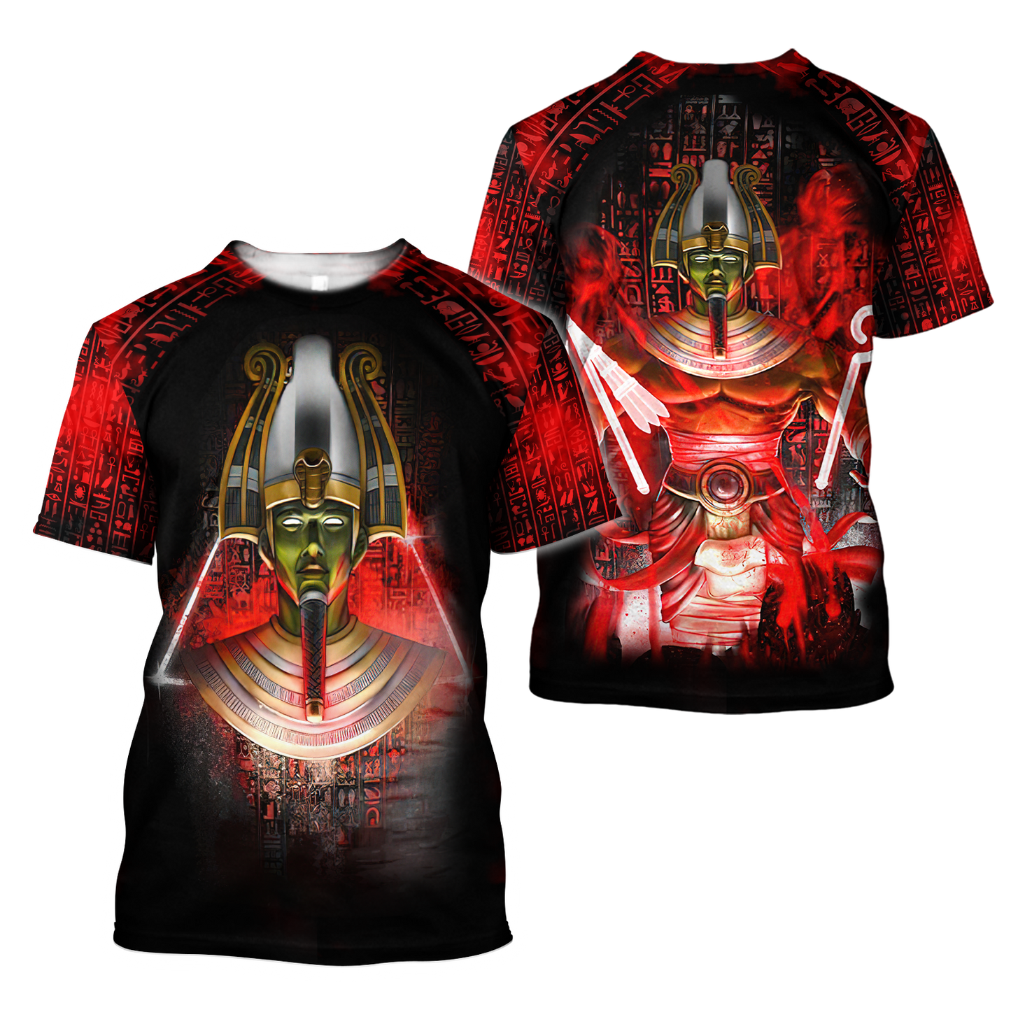 The Gods of Egypt - Osiris 3D All Over Printed Unisex Shirts