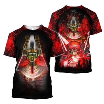 The Gods of Egypt - Osiris 3D All Over Printed Unisex Shirts