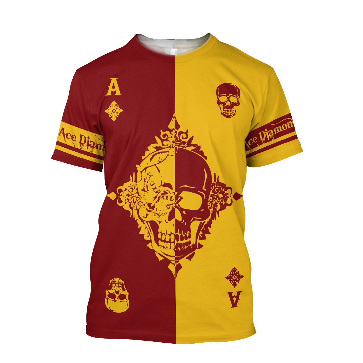 Ace Diamond 3D All Over Printed Unisex Shirts