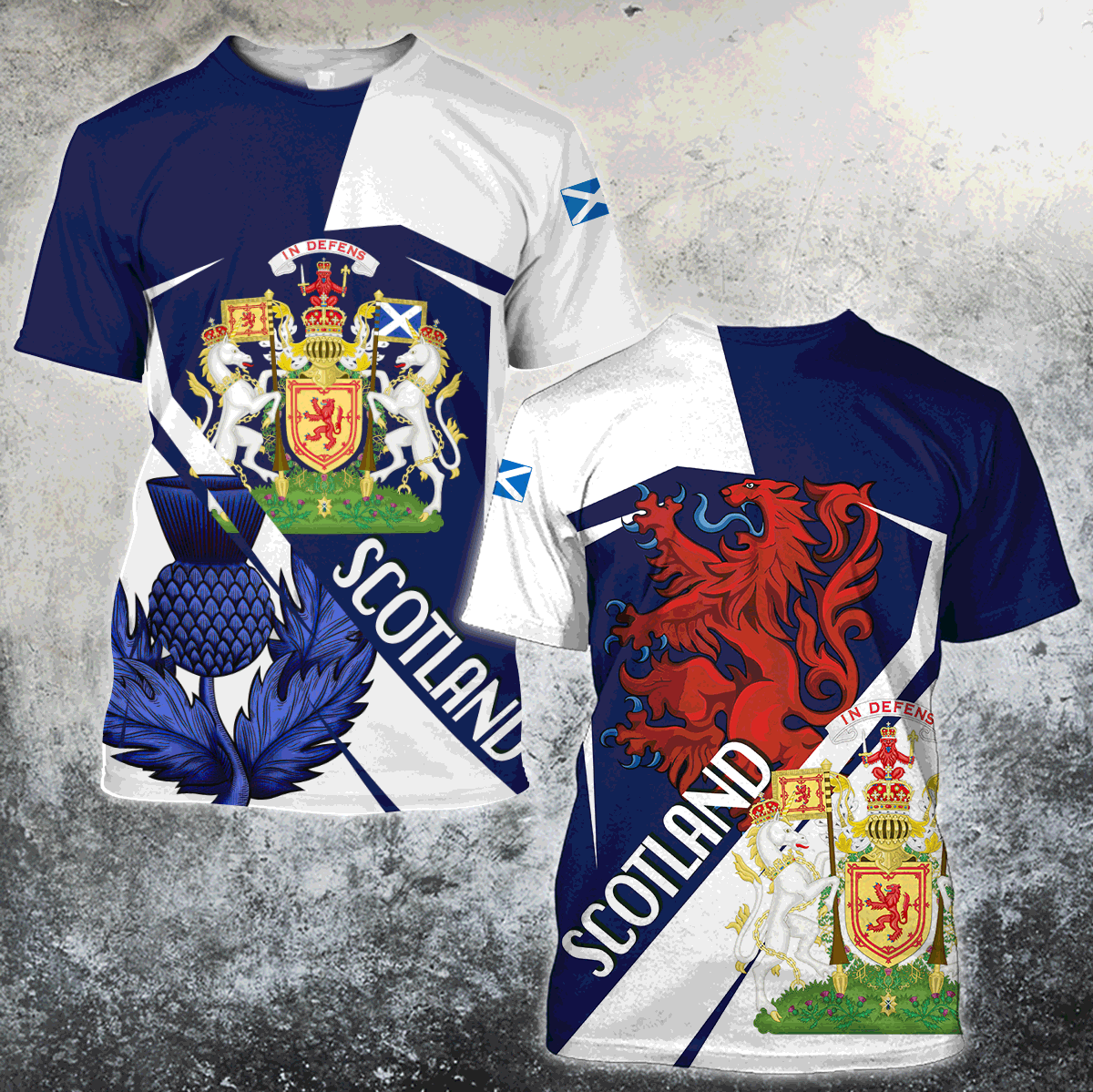 Premium Scotland Lion 3D All Over Printed Unisex