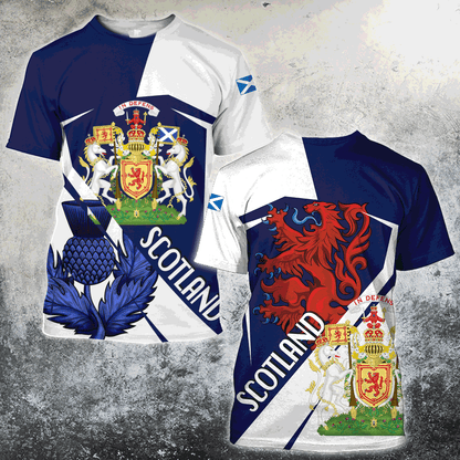 Premium Scotland Lion 3D All Over Printed Unisex
