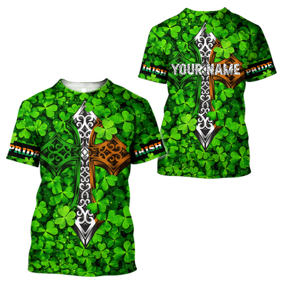 3D All Over Printed  Irish   St Patrick Day Unisex Shirts SN07022101 Custom Name XT