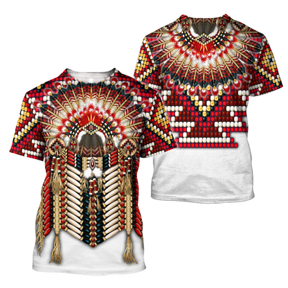 Native American 3D All Over Printed Combo T-Shirt BoardShorts