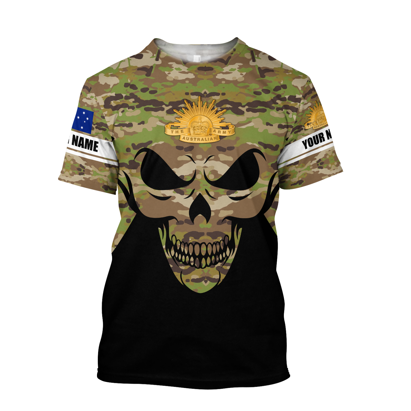 Personalized Name XT Australian Veteran 3D Printed Clothes DA23032102