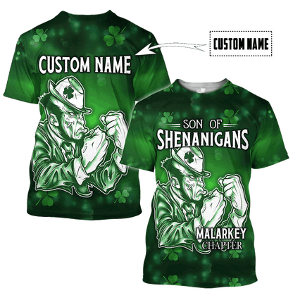 3D All Over Printed  Irish   St Patrick Day Unisex Shirts  VP26022104 Custom Name XT