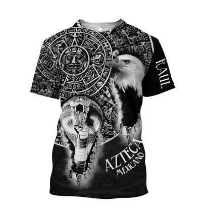 Aztec Mexican Customize 3D All Over Printed Hoodie