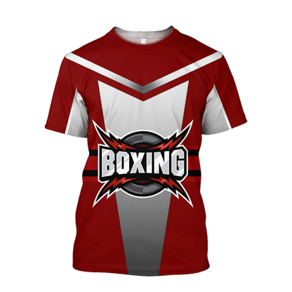 Boxing 3D All Over Printed Unisex Shirts