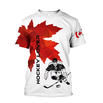 Personalized number XT 3D All Over Printed Hockey Canada Unisex Shirts MH24022105.S2