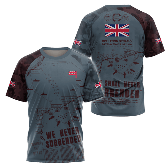 Remembrance Day Lest We Forget 3D All Over Printed Unisex Shirts